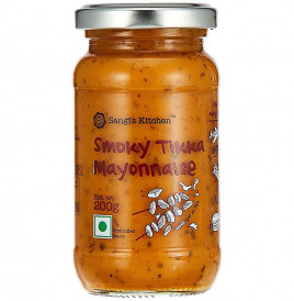 Sangi's Kitchen Smoky Tikka Mayonnaise   Glass Jar  200 grams
